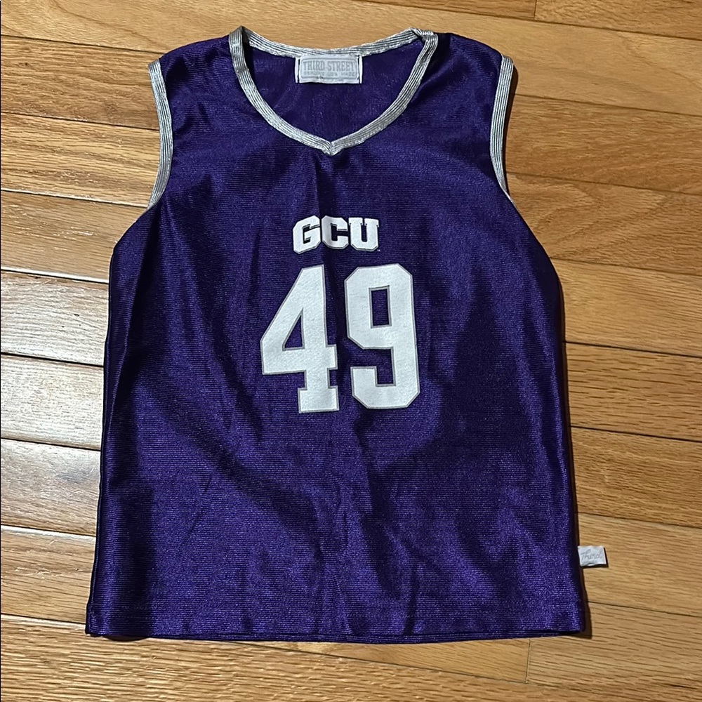GCU Purple Jersey Tank Top Kids Youth Basketball